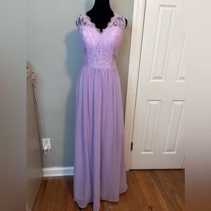 Lilac Size 14 Bridesmaid Dress